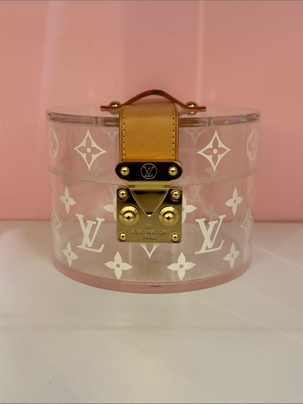 Louis Vuitton Clear Monogram Scott Box